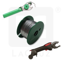 BB50ZLX - Hilo galvanizado para Ligatex y A3M - 80 m