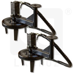 INTCE5 - Par de gradas rotativa derecha  Ø 50 cm a 3 dientes