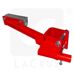 S1SXALM - Soporte modificación sacudida izquierdo LaCruz para Alma - columna 70 x 70 mm